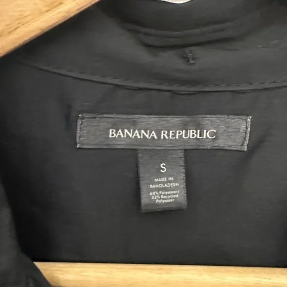 Banana Republic Balloon-Sleeve Safari Shirt Sz. S - Picture 2 of 10